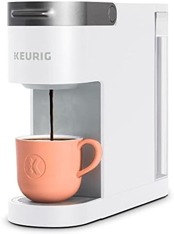 Keurig K-Slim Single Serve K-Cup Pod Coffee Maker, Multistream Technology, 3 Brew Sizes, Slim and Sleek Design, 46oz Removable Reservoir, White - Image 2